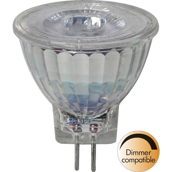 LED Lamp GU4 MR11 Spotlight Glass image 1