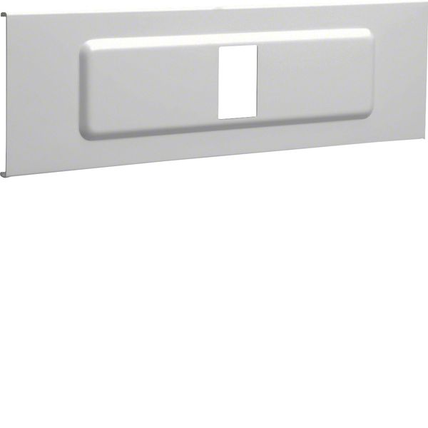 Pre-cut lid AEE 4 gang, FB 60150, light grey image 1