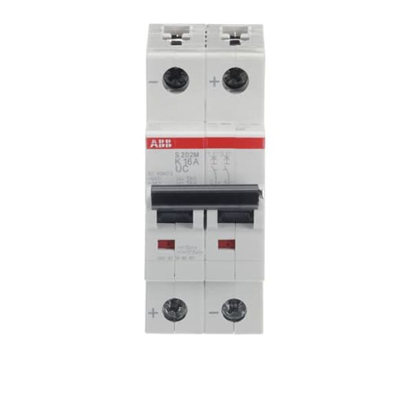 S202M-K16UC Miniature Circuit Breaker - 2P - K - 16 A image 2