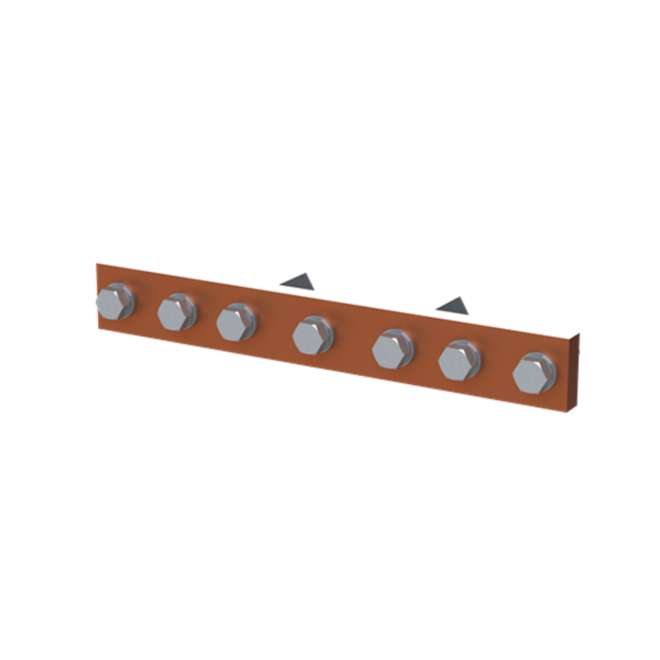 QR4HP4010 Horizontal PE busbar, 40 mm x 400 mm x 10 mm image 2