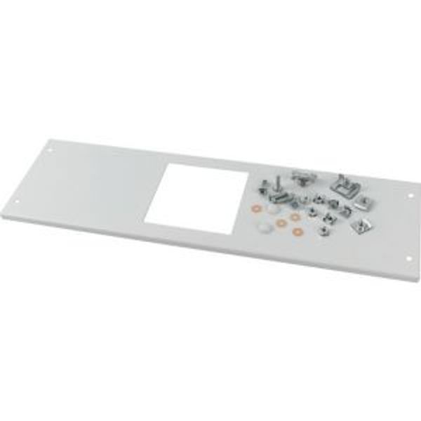 Front cover, +mounting kit, for NZM3, vertical, 3p, HxW=600x600mm, grey image 4