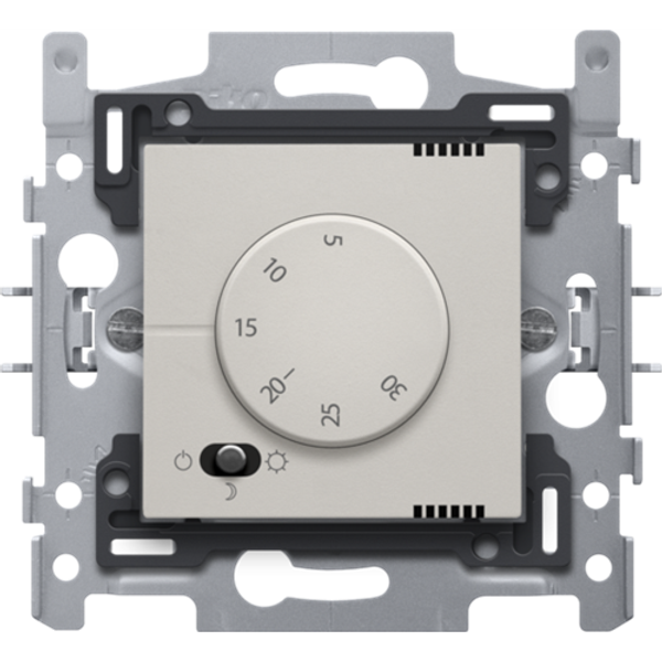 Electronic thermostat, light grey image 1