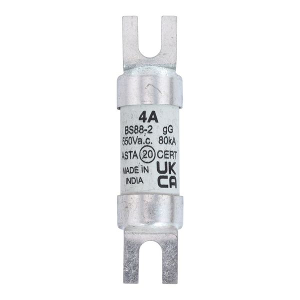 Fuse-link, LV, 4 A, AC 550 V, BS88/A1, 14 x 55 mm, gL/gG, BS image 17