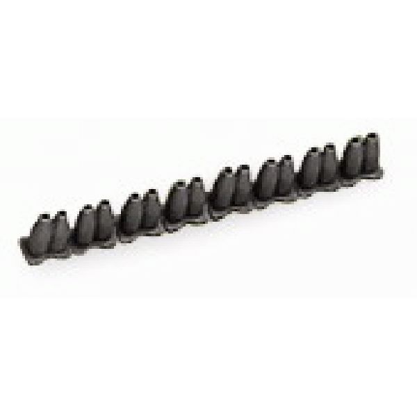 Insulation stop 0.25 - 0.5 mm² "s+f-st" 8 pieces/strip dark gray image 1