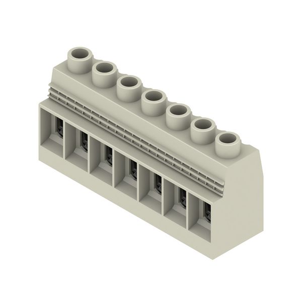 PCB terminal, 15.00 mm, Number of poles: 7, Conductor outlet direction image 2