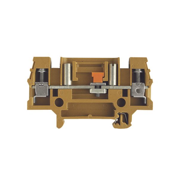 Test-disconnect terminal, Screw connection, 6 mm², 125 V, 41 A, slidin image 1