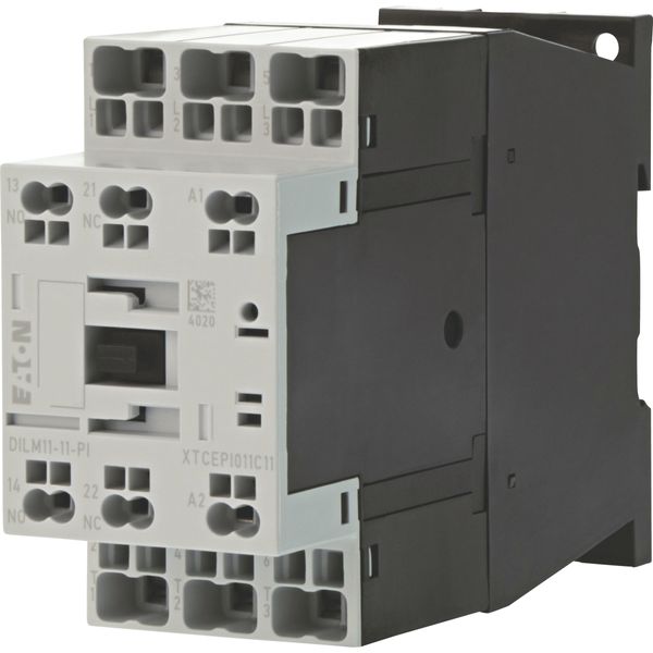 Contactor, 3 pole, 380 V 400 V 5 kW, 1 N/O, 1 NC, 24 V 50/60 Hz, AC operation, Push in terminals image 4