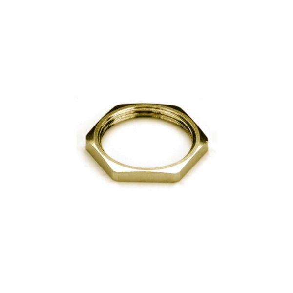 Locknut for cable gland (metal), SKMU MS (brass locknut), M 75, 7 mm,  image 1