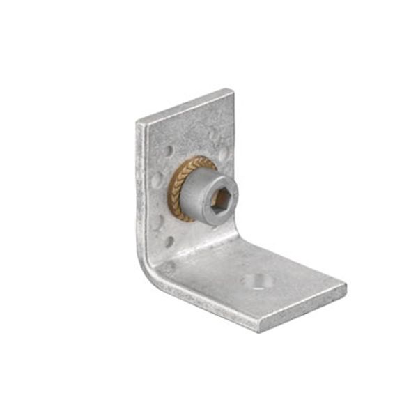 End bracket, Wemid, Light Grey, TS 32 image 2