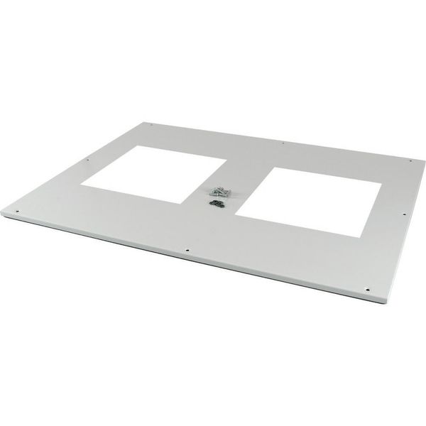 Top plate for OpenFrame, fan, W=1200mm, grey image 5