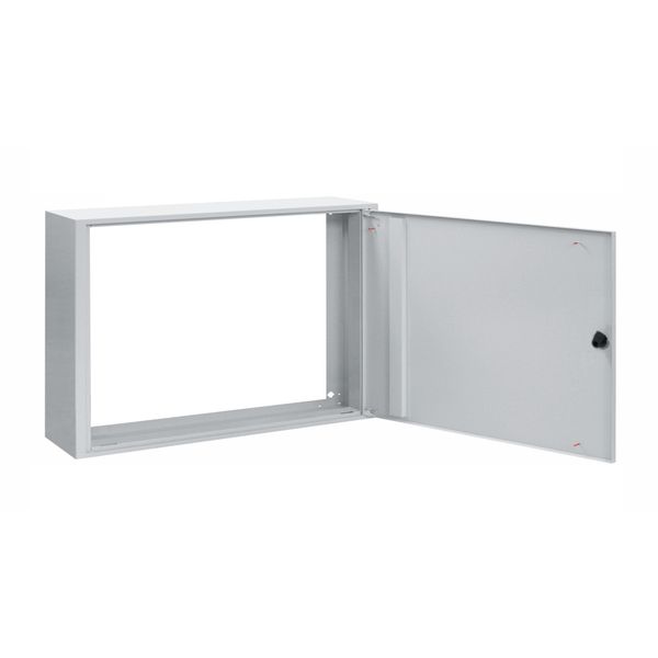 Wall-mounted frame 3A-12 with door, H=640 W=810 D=180 mm image 1