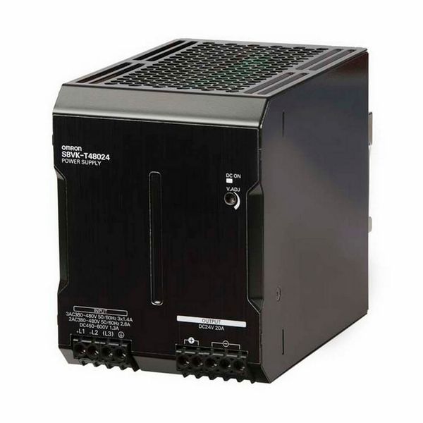 Coated version, Book type power supply, Pro, Three-phase, 480 W, 24 VD image 2