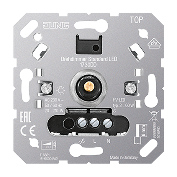 Standard rotary dimmer LED 1730DD image 3