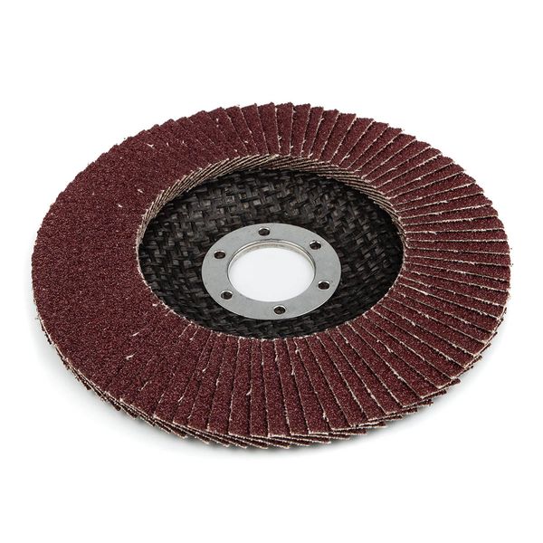 Curved Flap disc 125 * 22мм Abrasive grit K100 image 2