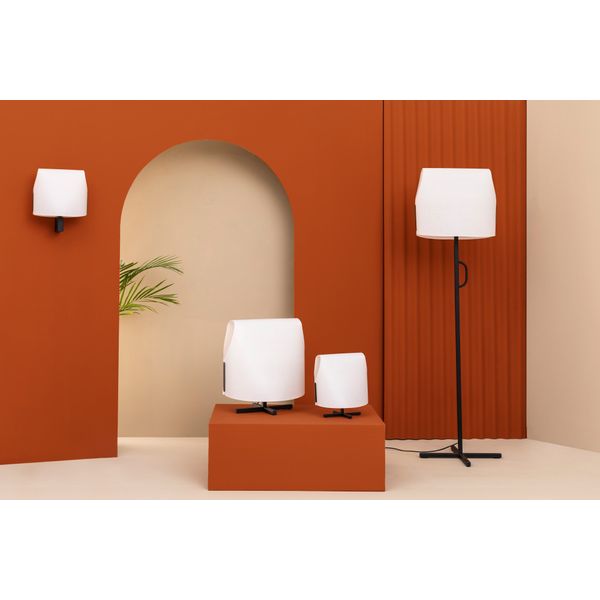 LUANG FLOOR LAMP BLACK-CAMEL 1XE27 image 2