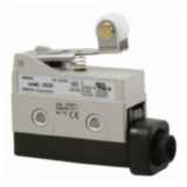 Enclosed switch, short hinge roller lever, SPDT, 10 A image 2