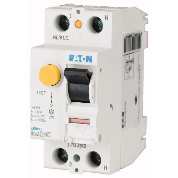 Residual current circuit breaker (RCCB), 40A, 2p, 30mA, type A image 1