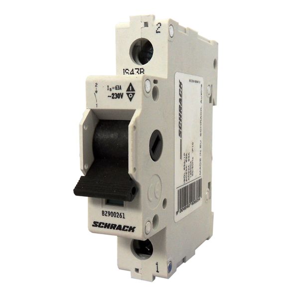 Main Load-Break Switch (Isolator) 63A, 1-pole image 1