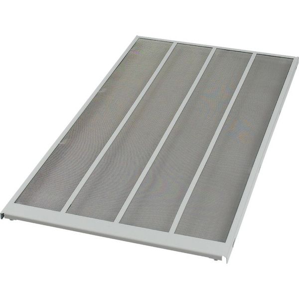 Grid / metal braiding IP4X for rear walls, 4 columns, grey image 3