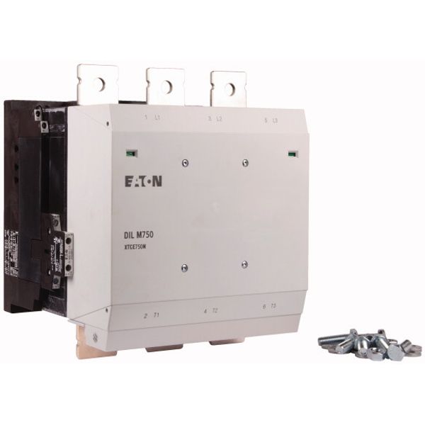 Contactor, 380 V 400 V 400 kW, 2 N/O, 2 NC, RA 250: 110 - 250 V 40 - 60 Hz/110 - 350 V DC, AC and DC operation, Screw connection image 4
