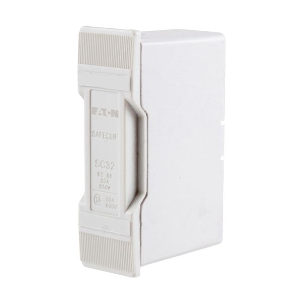 Fuse-holder, LV, 32 A, AC 550 V, BS88/F1, 1P, BS, front connected, white image 21