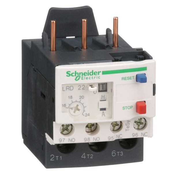 Thermal overload relay, TeSys Deca, 16...24 A, class 10A image 1