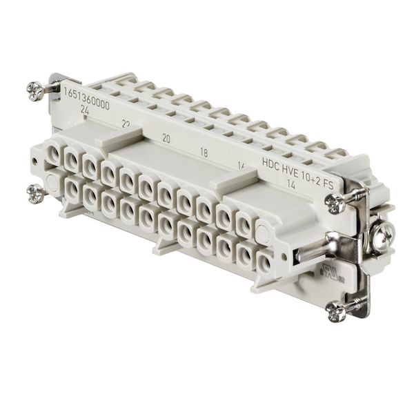 Contact insert (industry plug-in connectors), Female, 830 V, 20 A, Num image 2