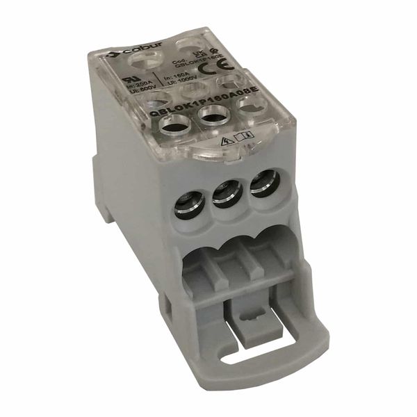 Single-pole terminal block 125A ECO series image 1