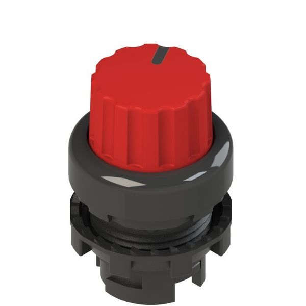 Red two-position knob selector E2 1SE42ECA31AB image 1