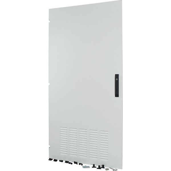 Section wide door, ventilated, left, HxW=1625x795mm, IP42, grey image 4