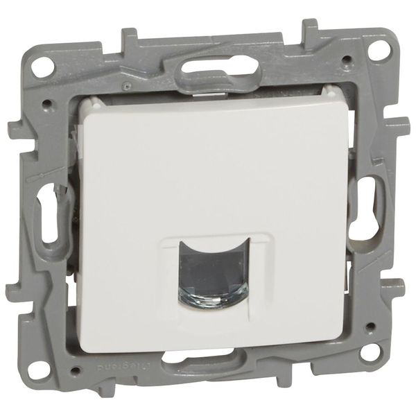 RJ45 socket category 5 FTP white image 1