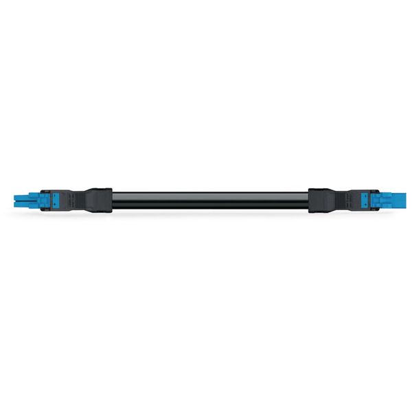 pre-assembled interconnecting cable Eca Socket/plug blue image 1