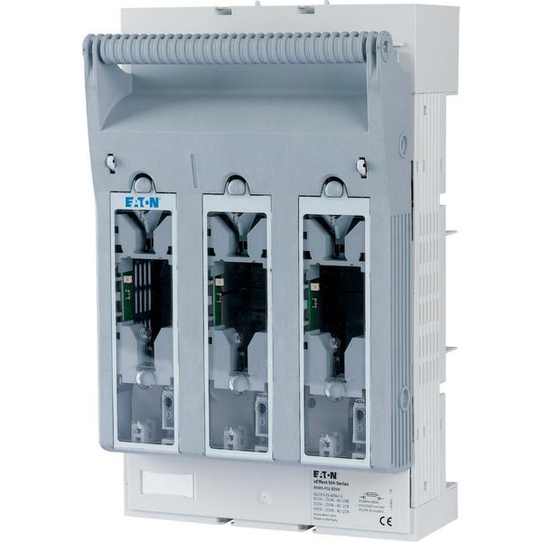 NH fuse-switch 3p flange connection M10 max. 150 mm², busbar 60 mm, light fuse monitoring, NH1 image 12