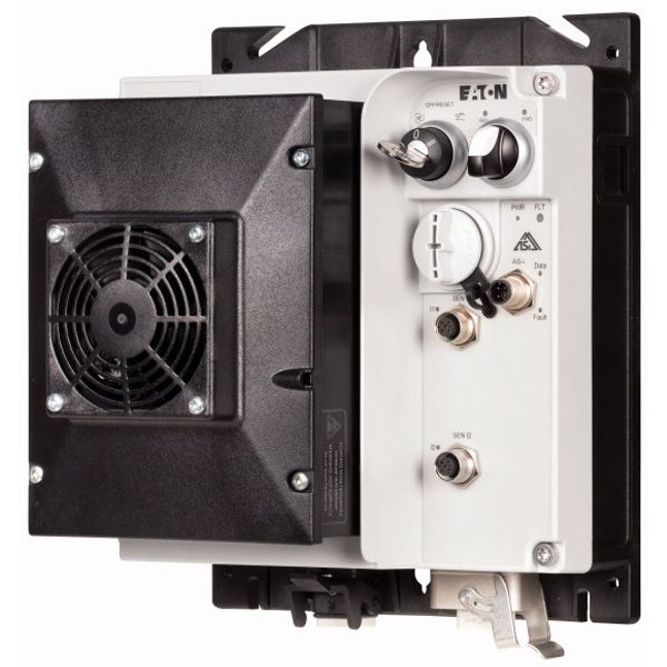 Speed controllers, 8.5 A, 4 kW, Sensor input 4, 180/207 V DC, AS-Interface®, S-7.4 for 31 modules, HAN Q5, with fan image 2