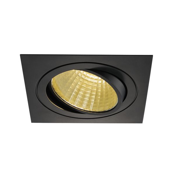 NEW TRIA LED DL SQUARE Set, 25W, 2700K, 30ø, matt black image 1