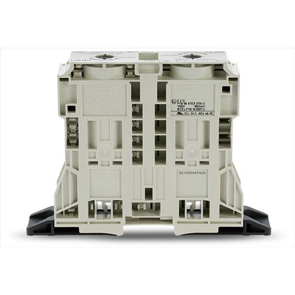 2-conductor through terminal block 185 mm² suitable for Ex e II applic image 2