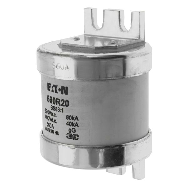 Fuse-link, low voltage, 560 A, AC 660 V, BS88, 74 x 112 mm, gL/gG, BS image 4