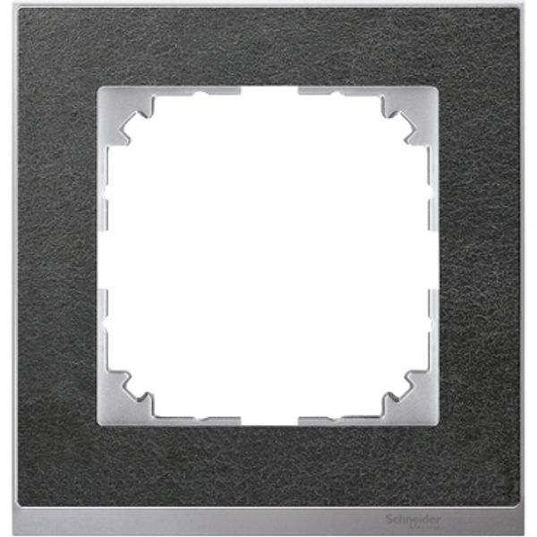 M-Pure Decor frame, 1-gang, slate image 3