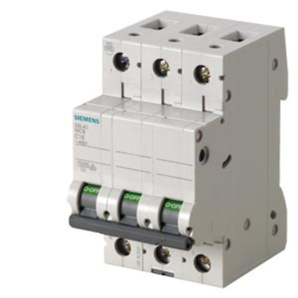 Miniature circuit breaker 400 V 10kA, 3-pole, D, 2A image 2