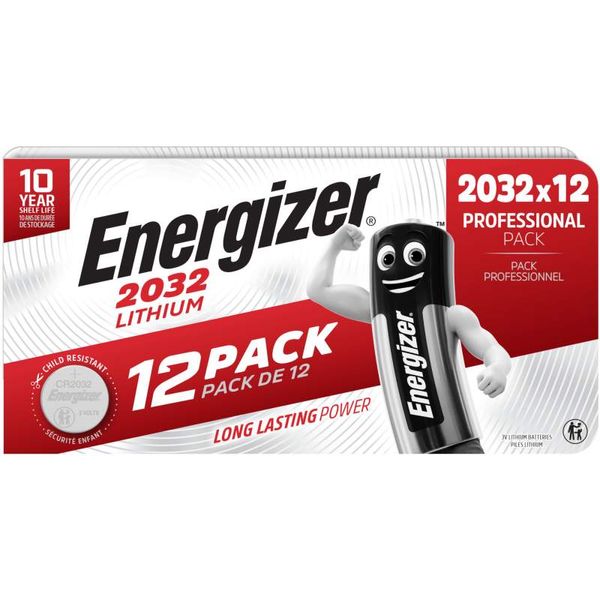 ENERGIZER Lithium CR2032 BL12 image 1