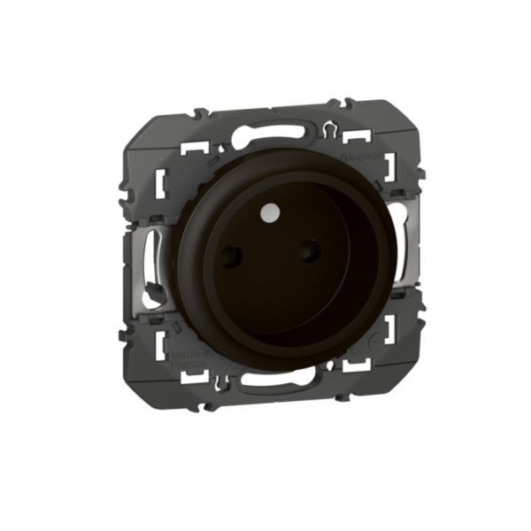 2P dooxie well socket 16A black finish image 1