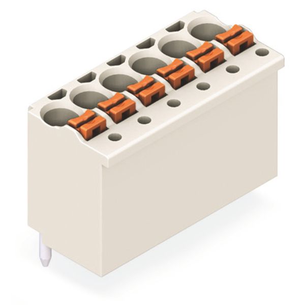2091-1182 1-conductor THT female connector straight; push-button; Push-in CAGE CLAMP® image 4