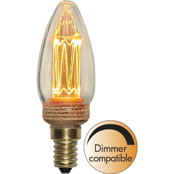 LED Lamp E14 C35 New Generation Classic image 1