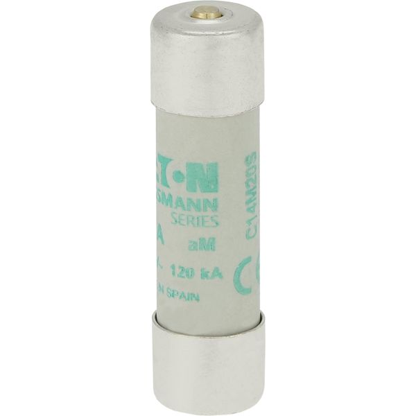 Fuse-link, LV, 20 A, AC 500 V, 14 x 51 mm, aM, IEC, with striker image 8