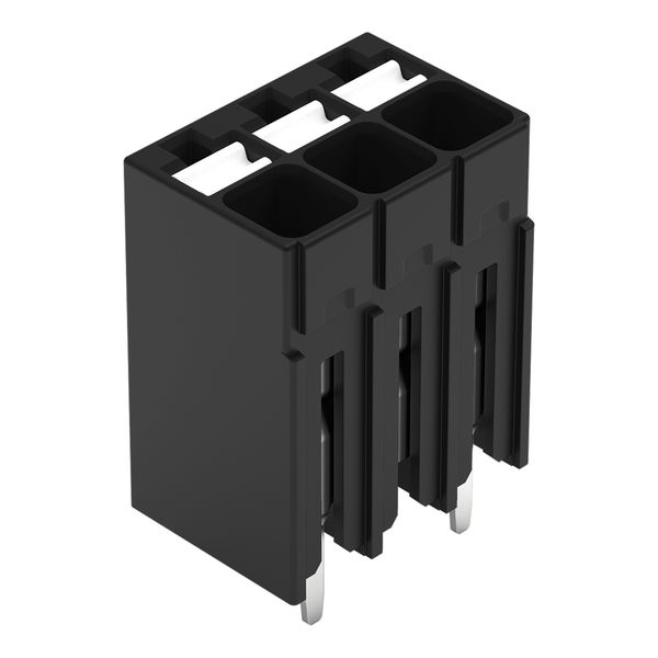 THR PCB terminal block push-button 1.5 mm², black image 1