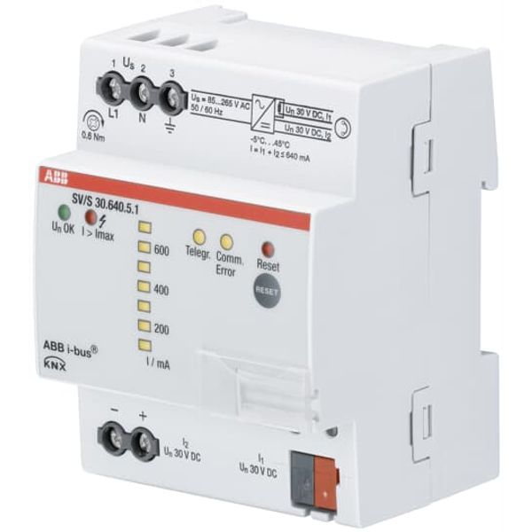 SV/S30.640.5.1 Power Supply with Diagnostics, 640 mA, MDRC image 1