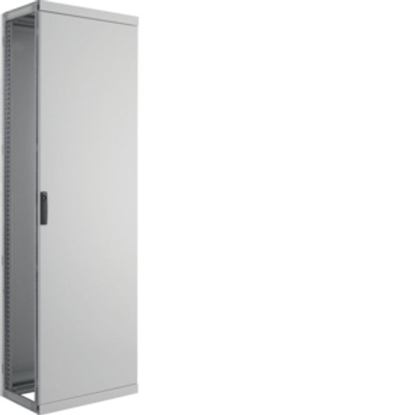 Modular stand-alone distrib. IP41 1600x2200x400 120° RAL7035 rear wall image 1