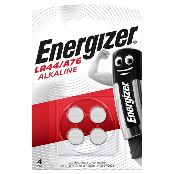 ENERGIZER Alkaline LR44/A76 BL4 image 1