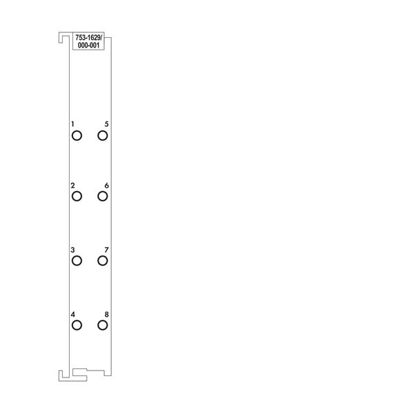 Spacer Module Active Without power jumper contacts light gray image 5