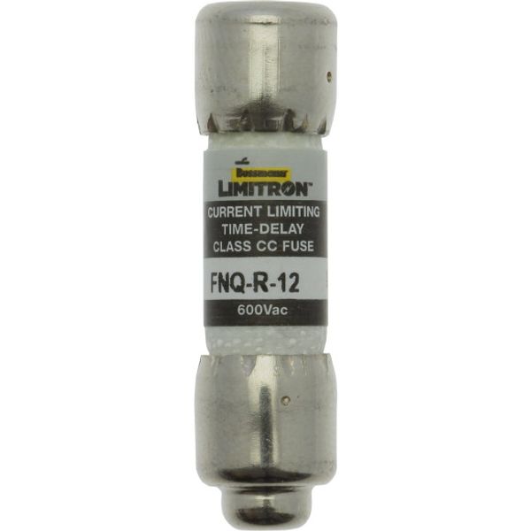 Fuse-link, LV, 12 A, AC 600 V, 10 x 38 mm, 13⁄32 x 1-1⁄2 inch, CC, UL, time-delay, rejection-type image 1